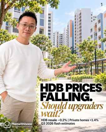 Original Instagram first-cover media associated with HDB-to-Condo Upgrade in 2026: When the Selling and Buying Prices Diverge